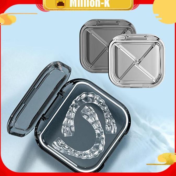 FINESSE Tempat Retainer Gigi / Retainer Gigi Kawat / Kotak Retainer Gigi / Portable Case Retainer Gi