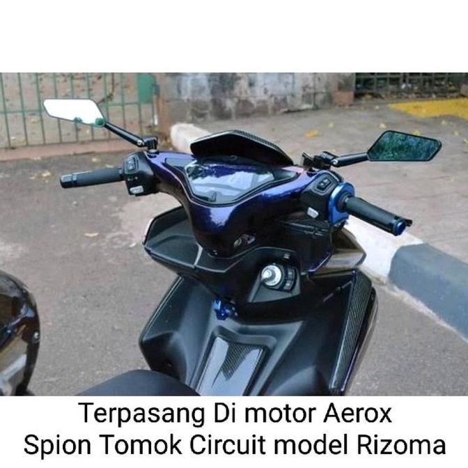 Spion Tomok Circuit 744 Model Rizoma Original Mgv Motor/Ninja R Rr R15 V2 V3 V4 Gsx R25 Verza Nmax A