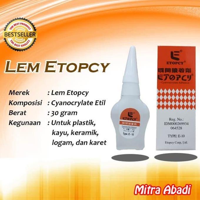 Lem Etopcy Original / Lem Korea Cair Serbaguna