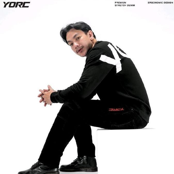 YORC Speed Denim Black Celana Rider
