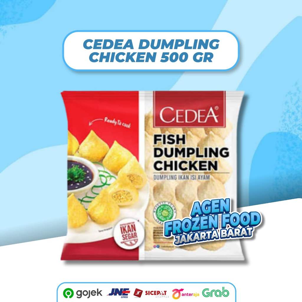 Cedea dumpling chicken 500gr - frozen food - halal - praktis