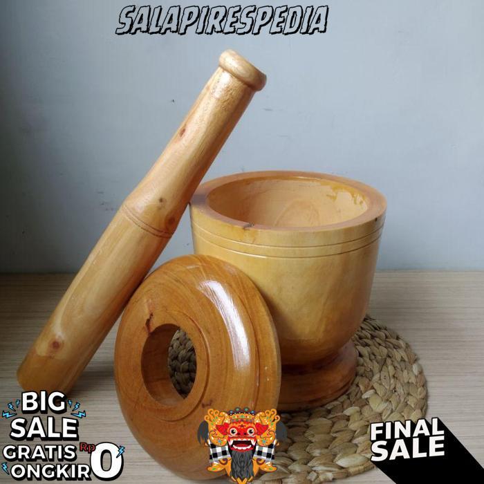 Lumpang Kayu + Tutup, Lumpang Kayu + Penumbuk Kayu 6/11