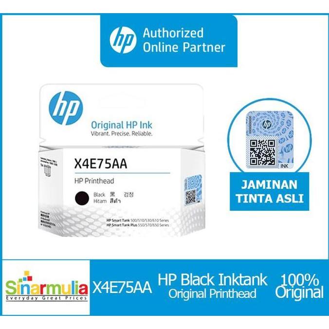 HP X4E75A BLACK INKTANK PRINTHEAD MURAH