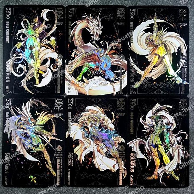 Saint Seiya Sacred Saga 12 Gold Saints Hologram Card