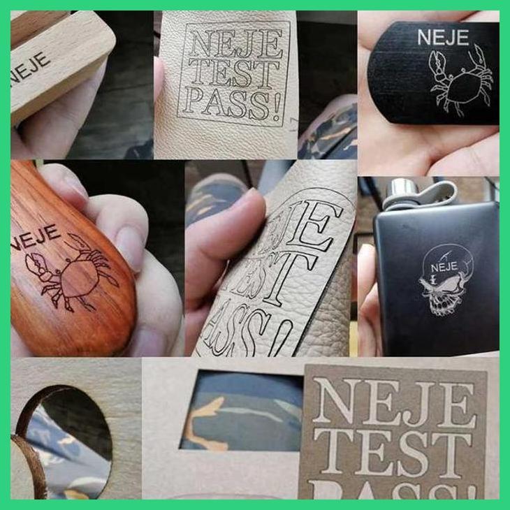 (BULANSABIT) NEJE MASTER 2 PRINTER 3D UKIR KAYU LASER ENGRAVING & CUTTER 3500MW PACKING AMAN