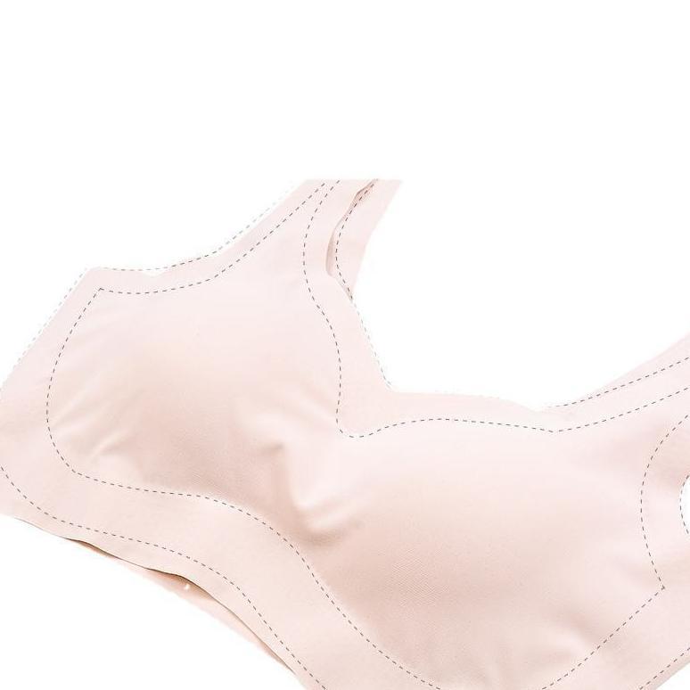 NEW VHP - F003 Bra Wanita Seamless Tanpa Kawat Pakaian Dalam Wanita Nyaman Motif Polos Kualitas Ting