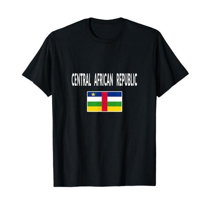 BAJU AFRIKA TENGAH KAOS AFRIKA TENGAH CENTRAL AFRICA REPUBLIC  PETA AFRIKA BENDERA AFRICA TENGAH SOU