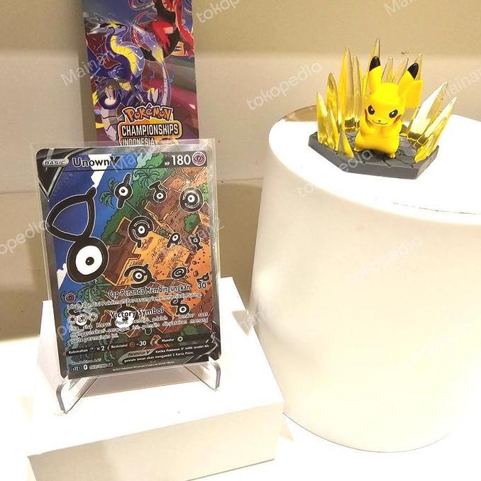 Unown V SR AA pokemon tcg indo