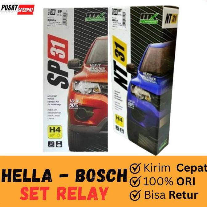 Hella Bosch - Set Kabel Relay Hella Bosch 2 Relay / 3 Relay Harga/Pcs Terbaru 
