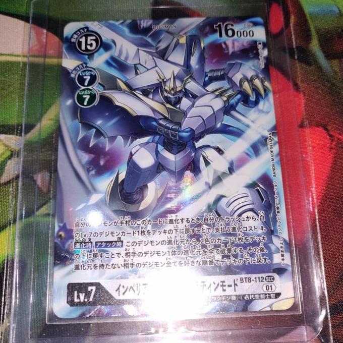 Kartu Digimon Card Game BT8 New Hero Imperialdramon Paladin Mode P-SEC