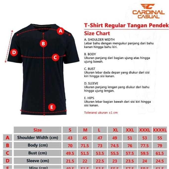 KAOS CARDINAL ORIGINAL PREMIUM PUTIH