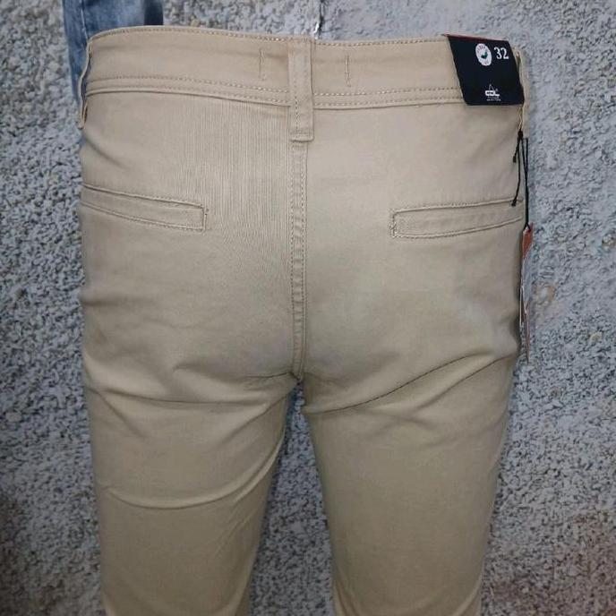 CELANA PANJANG MERK CARDINAL CDL ORIGINAL SLIMFIT WARNA KHAKY