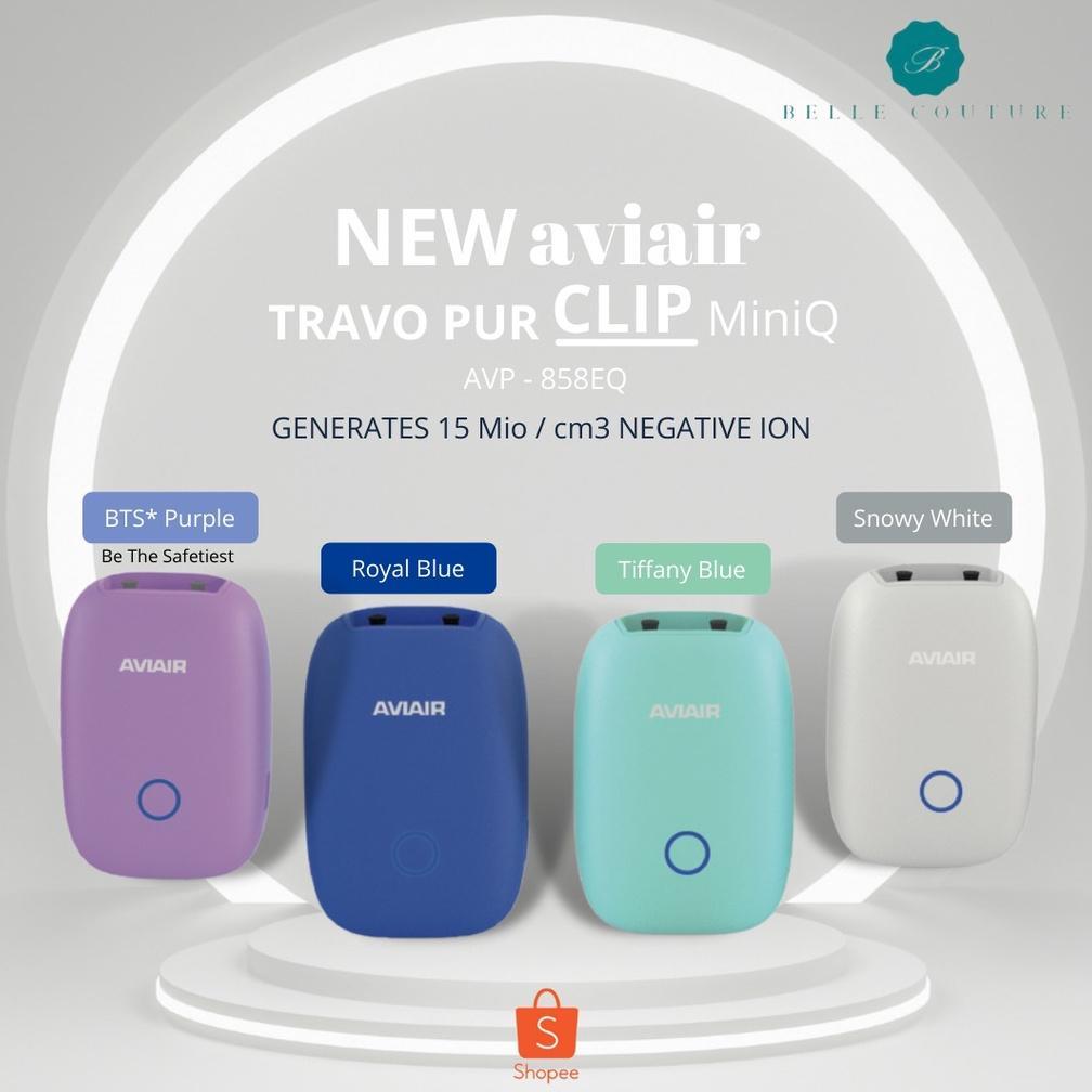 TERBARU AVIAIR TRAVOPUR CLIP EQ 15 JUTA ION AIR PURIFIER PORTABLE CLIP ON KALUNG