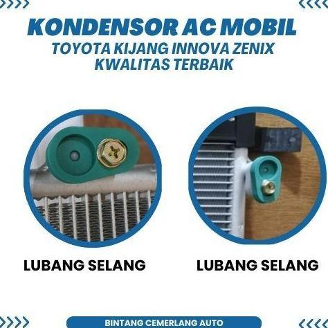 KONDENSOR AC MOBIL TOYOTA KIJANG INNOVA ZENIX
