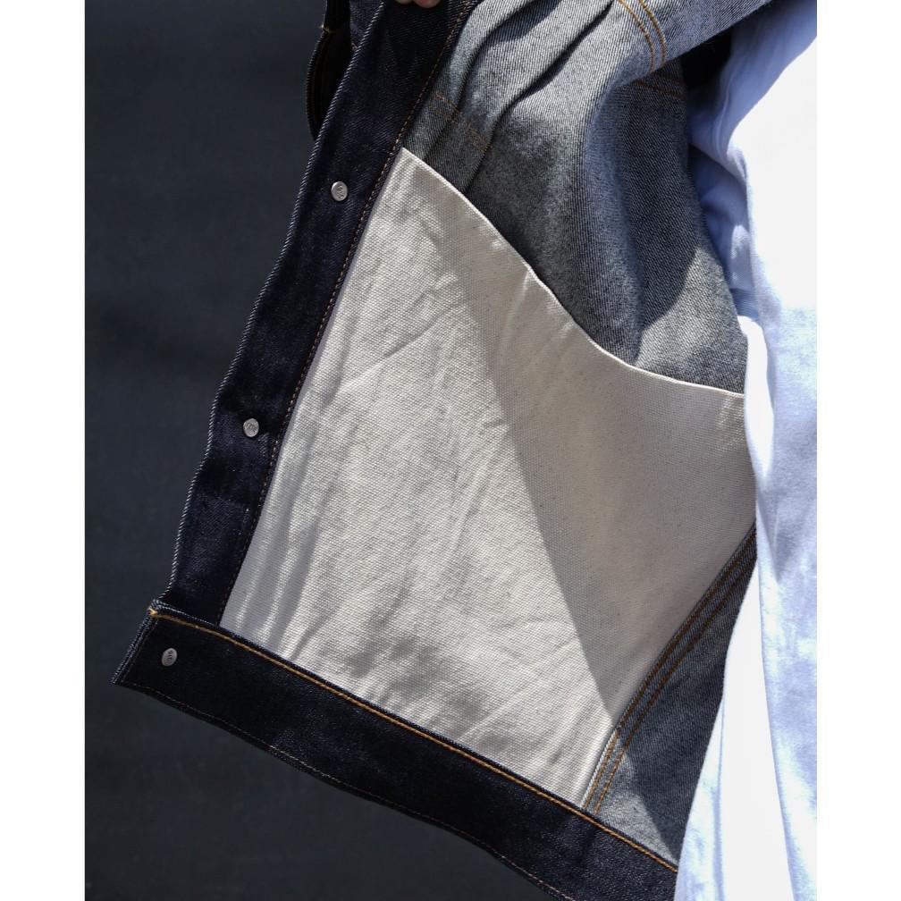 HOT DEALS MIHANE JEANS - JACKET PRIA DENIM - HARDLOOM TYPE I CINCHBACK 14OZ SANFORIZED