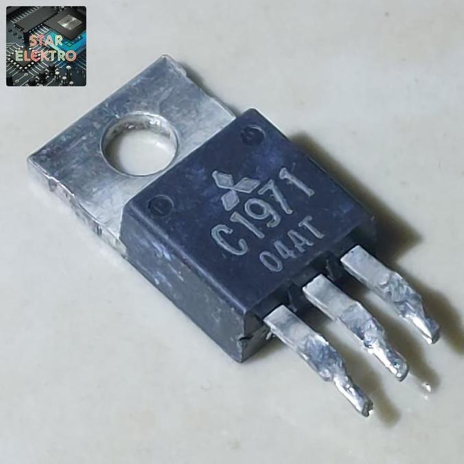 C1971 ORIGINAL CABUTAN TO-220 2SC1971 2SC 1971 MITSUBISHI RF POWER TRANSISTOR SILICON NPN AMPLIFIER 
