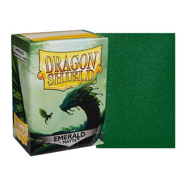 Card Sleeve Standard - Dragon Shield - Matte - Emerald
