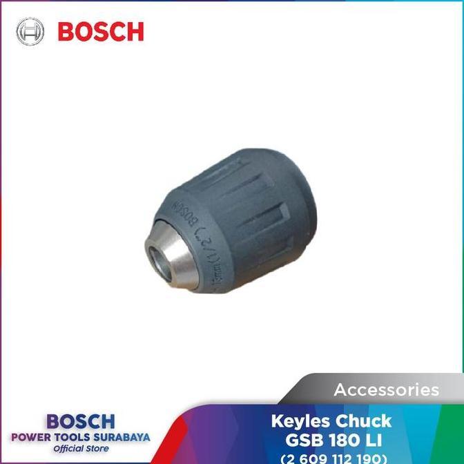 Promo Sparepart Kepala Bor / Keyless Chuck Bosch GSB 180-LI | GSB 180 Diskon