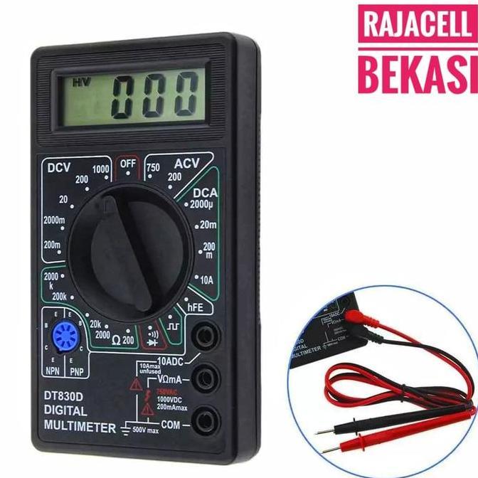 Digital Multimeter Multitester Dt830D Avo Meter Tester Digital