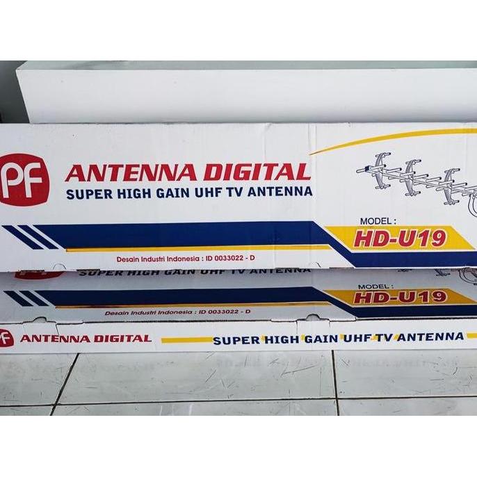 Antena HDU 19 / Antenna PF Digital HDU-19 untuk TV ANALOG dan DIGITAL