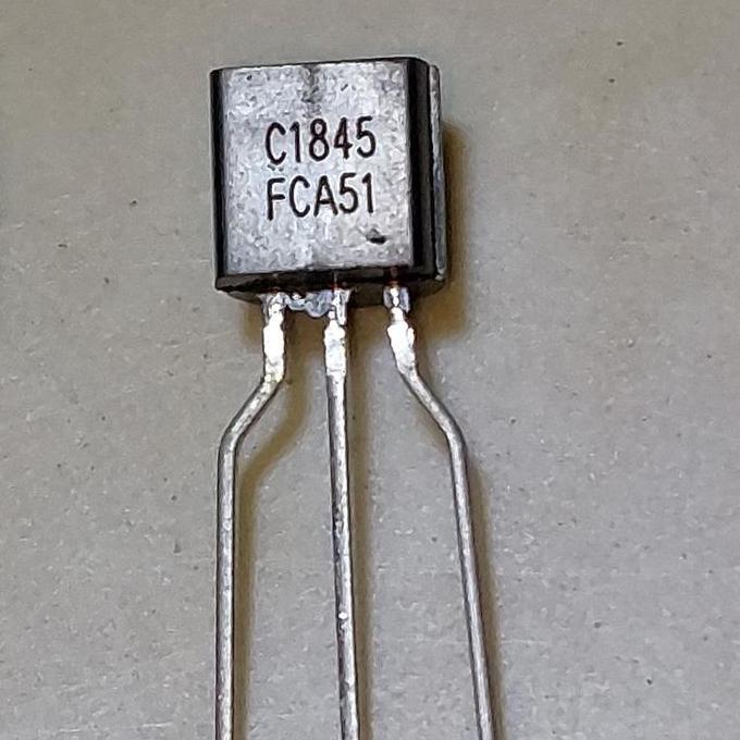 C1845 KSC1845FTA KSC1845F ONSEMI TRANSISTOR BJT NPN TO-92 120V FCA51 SE27