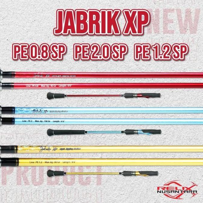 Joran Jigging | Joran Relix Nusantara Jabrik XP Slow Jig
