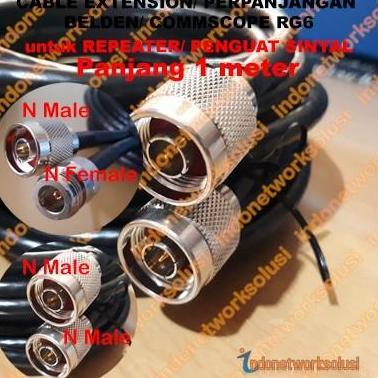 KABEL COAXIAL D5 RG6 50ohm ohm SIAP PAKAI u/ REPEATER & ANTENA MODEM