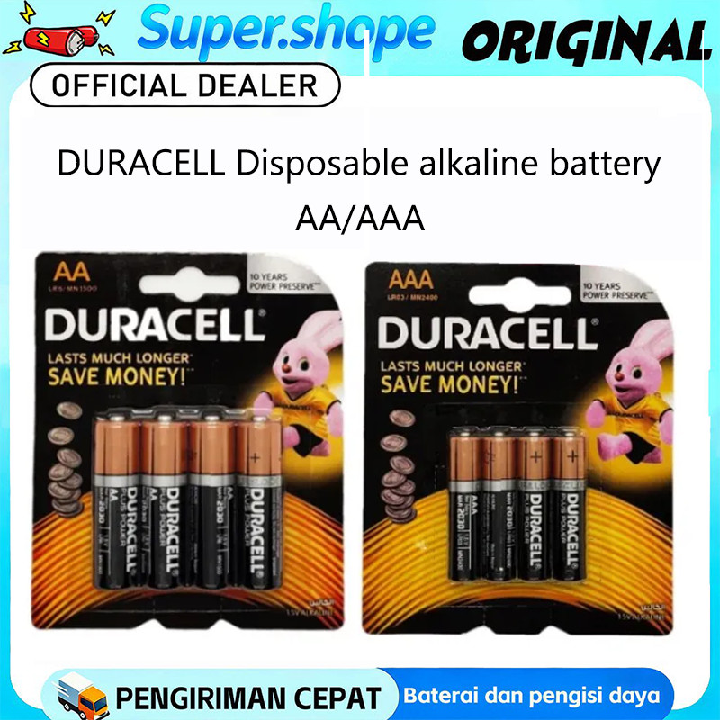Duracell 1.5V Alkaline Battery Aaa / Aa Lr6 / Lr03 Battery