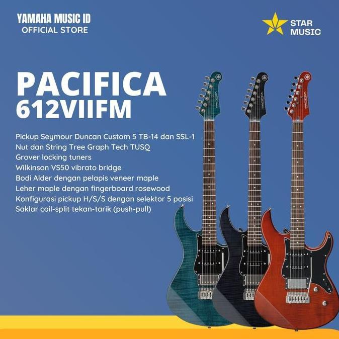 Yamaha Pacifica PAC612VIIFM