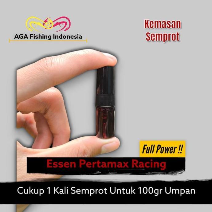 Essen Semprot PERTAMAX RACING Campuran Umpan Pancing ikan 2ml