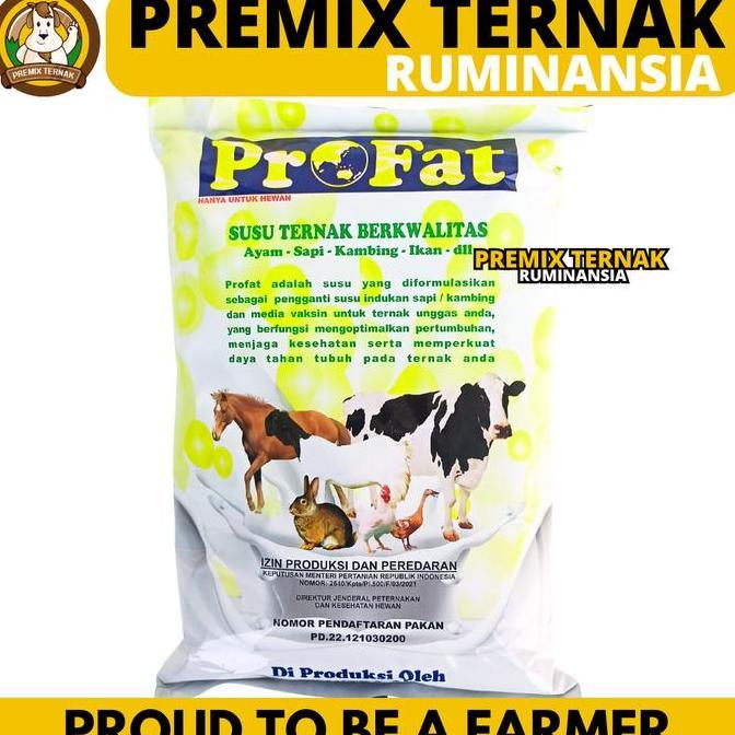 PROMO SUSU PROFAT 1KG - Susu Profat kambing - Susu Hewan Ternak untuk Sapi Kambing Ikan Ayam