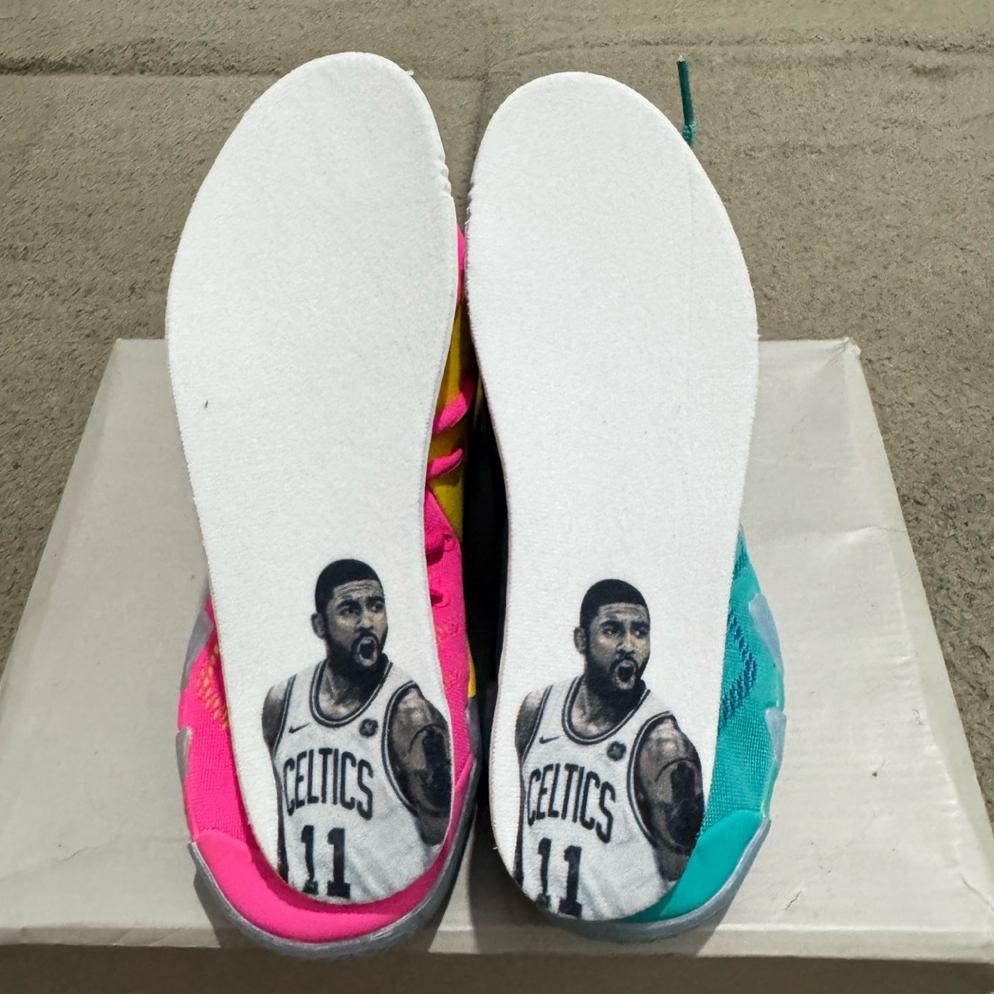 Big Sale Sepatu Basket Kyrie 4 Nba 2K18 Teal Pink Premium Original