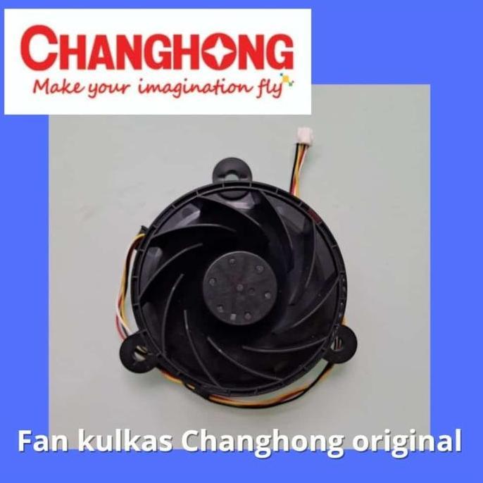 FAN KULKAS CHANGHONG ORIGINAL DC12V NIDEC AT79
