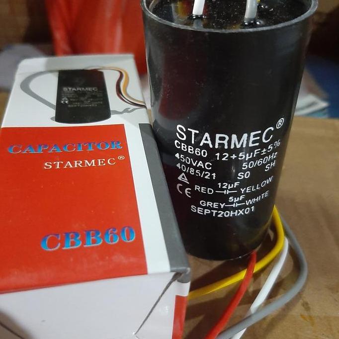 KAPASITOR 12+5UF STARMEC AT79