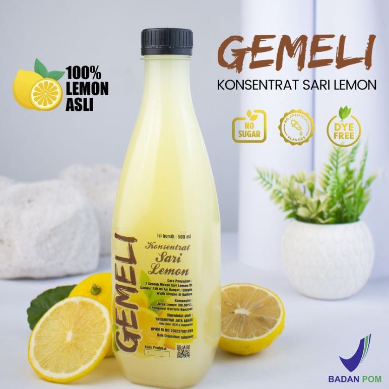 Sari Lemon Gemeli Murni California 500ml