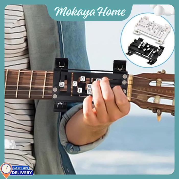 Mokaya Home - Alat Bantu Kunci Gitar / Tombol Chord Gitar Profesional / Chord Kunci Gitar Tombol