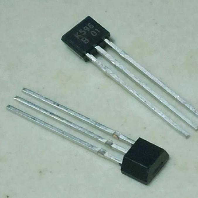 K596 TO-92S 2SK 596B K596B 2SK596B JFET 20V N-CHANNEL FET TRANSISTOR MICROPHONE MIC KOMPONEN SE27
