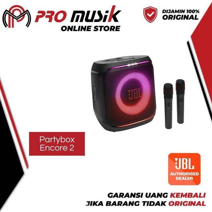 JBL PARTYBOX ENCORE GEN 2 SPEAKER PORTABLE ENCORE 2 MIC MURAH