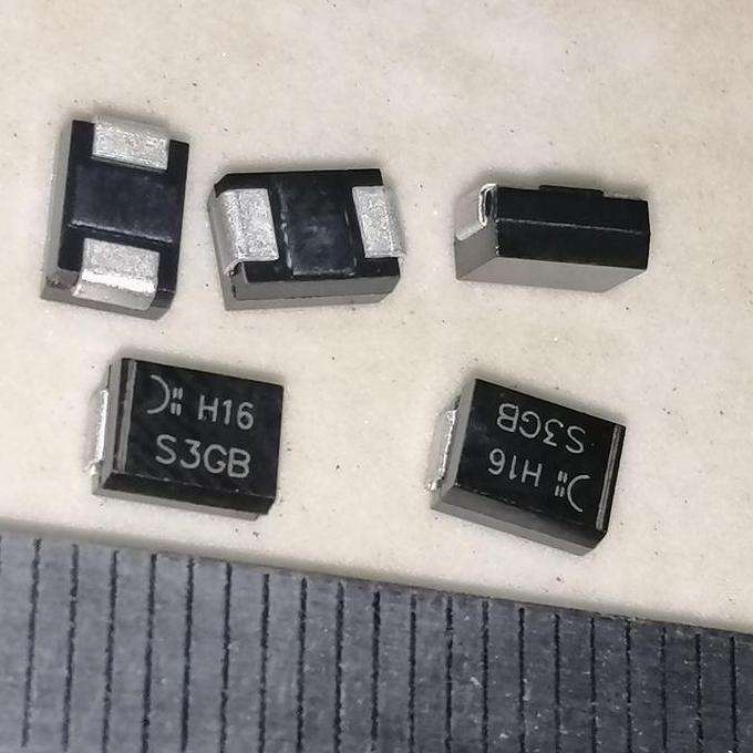 5 BUAH 5PCS S3GB DIODE SMB DO-214AA 3A 400V S3GB-13-F DIODA SMD RECTIFIER S3 GB KOMPONEN SE27