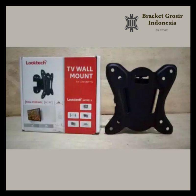 Braket Tv 17 S/D 27 Inch Swivel Mini 4 Arah Premium Model