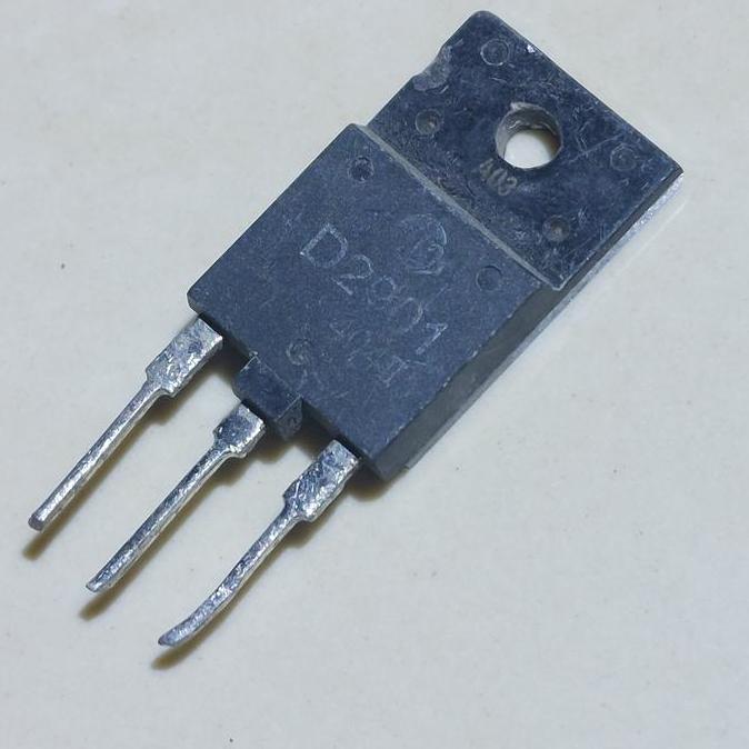 2SD2901 D2901 D 2901 TRANSISTOR TV TABUNG TO-3PF NPN CABUTAN MURAH SE27