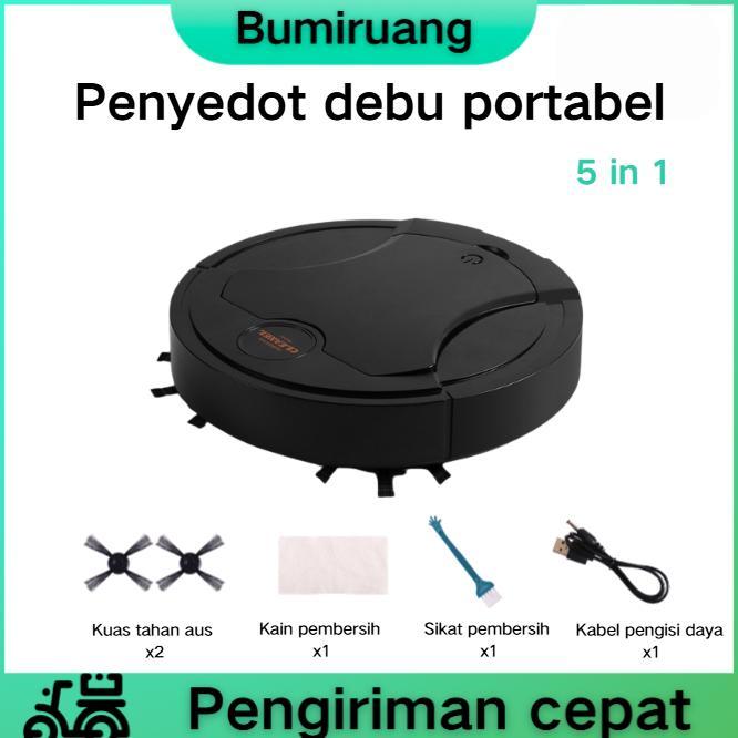 Hot Deals Bumiruang   Robot Penyedot Debu Portabel Robot Penyapu Otomatis Rumah Pembersih Lantai/Sap