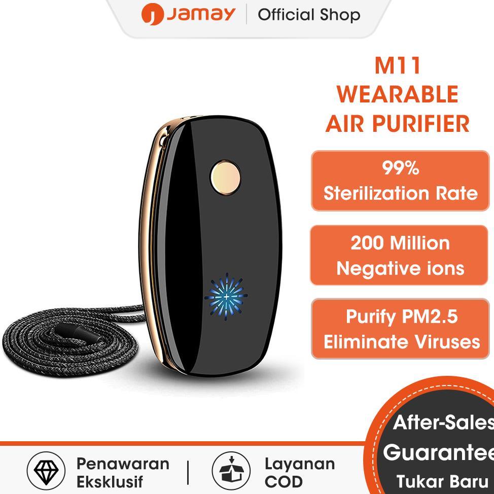 HOT DEALS JAMAY AIR PURIFIER PERSONAL IONIZER PORTABLE PURIFIER KALUNG NECKLACE ION NEGATIF PERSONAL