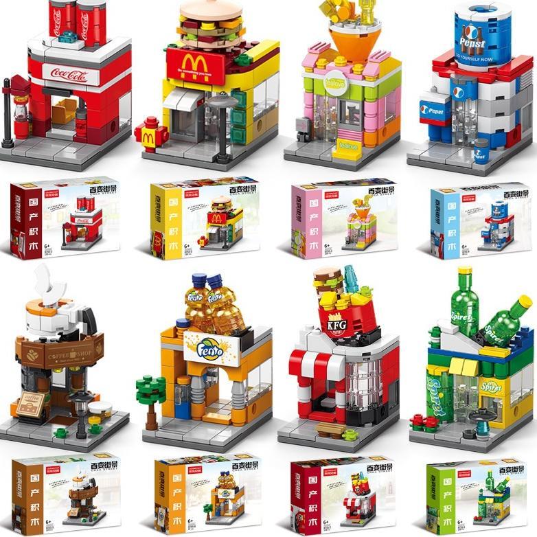 CUCI GUDANG T&Y MAINAN BLOK SERI FRANCHISE MODEL MAINAN EDUKASI MAINAN BRICKS ANAK NANO BLOCK KARTUN
