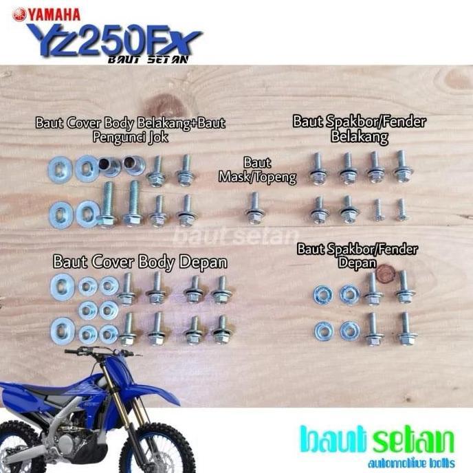 / Promo / Diskon / Baut Full Body Yamaha Yz 250 Fx Motorcycle