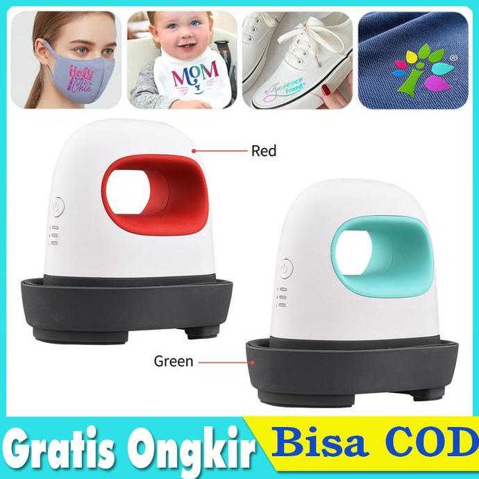 TEASEL Mesin Press Sablon Kaos Heat Press Mini Transfer Sablon DIY