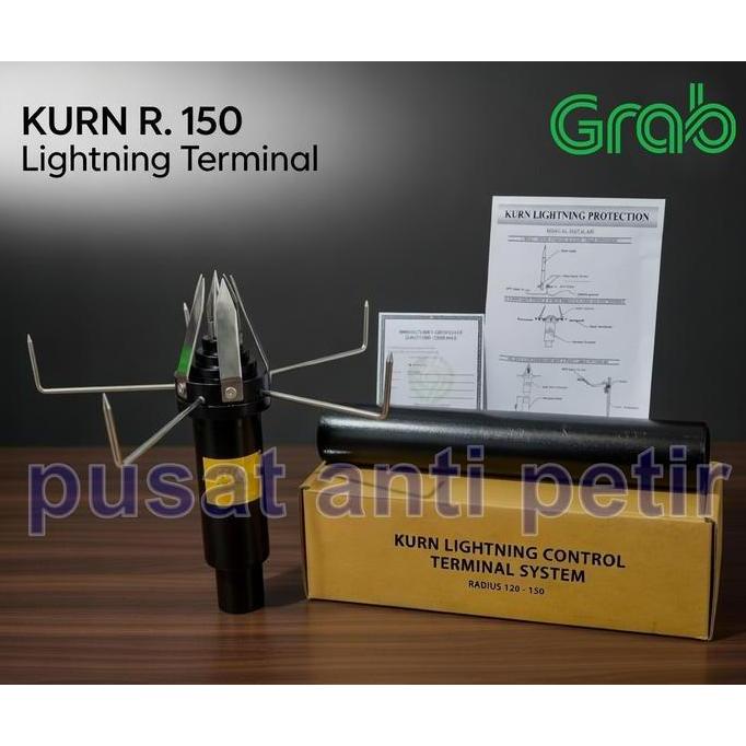 '' PENANGKAL PETIR / ANTI PETIR KURN RADIUS 150 METER *