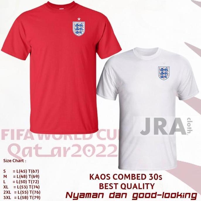COCHONS KAOS BAJU SHIRT TIMNAS INGGRIS HOME AWAY WORLD CUP 2026