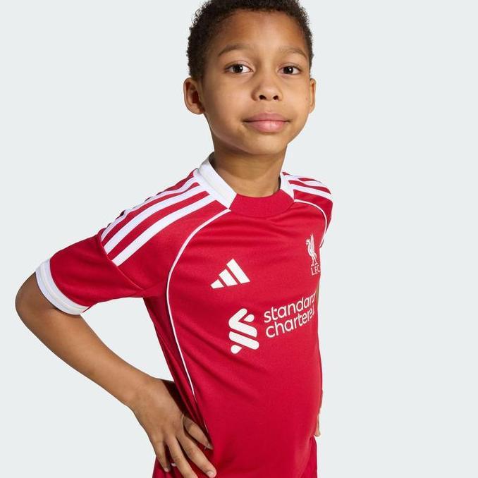 [Home] Liverpool FC adidas 25/26 Mini Kit Kids  - Official LFC One Set Original Anak .