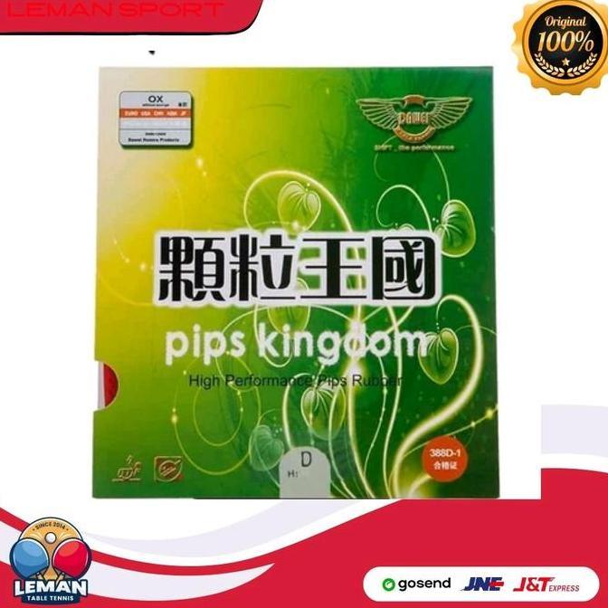 Karet Bintik panjang Legal Dawei D-1 OX / Tanpa Sponge / Karet Bintik Pingpong Tenis Meja Rubber